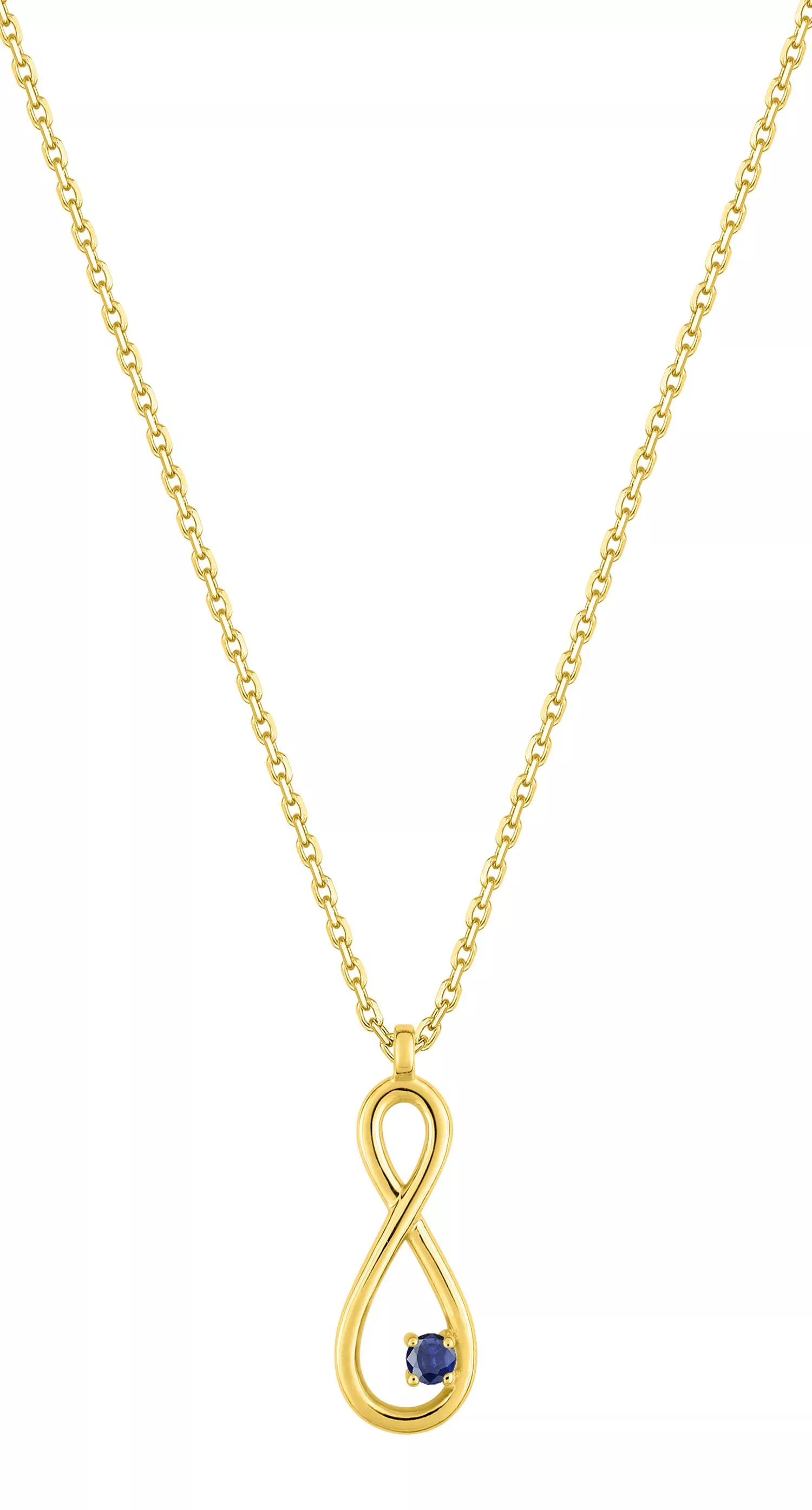 Collier Or Proemca Saphir - Collier en Or 750 18k - Bijoux en Vogue