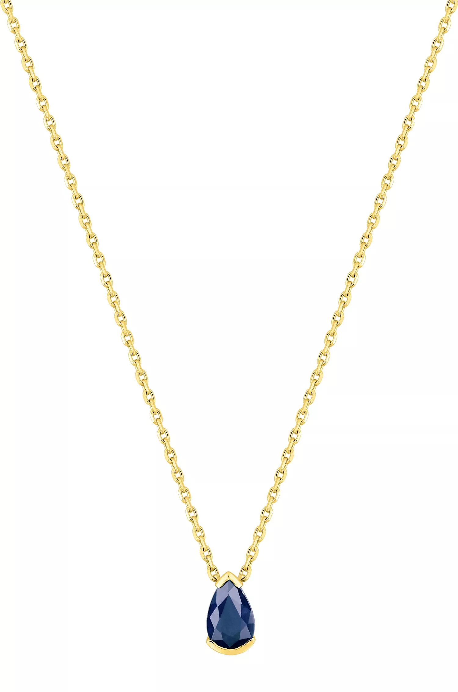 Collier Or Delenda Saphir - Collier en Or 750 18k - Bijoux en Vogue
