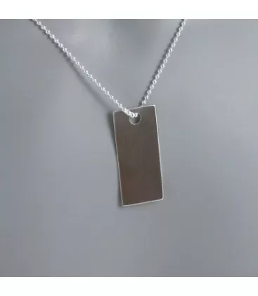 Collier pour homme Messages Kagiso "062-10-31" - Collier en Argent - Bijoux en Vogue