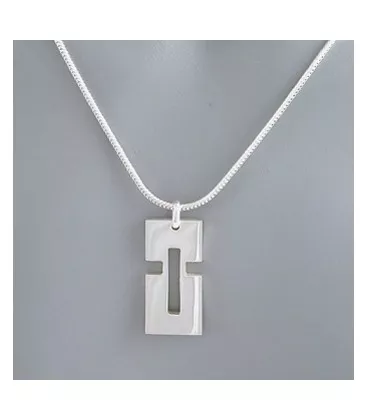 Pendentif pour homme Monacale Evin "015-C/35" - Collier en Argent - Bijoux en Vogue