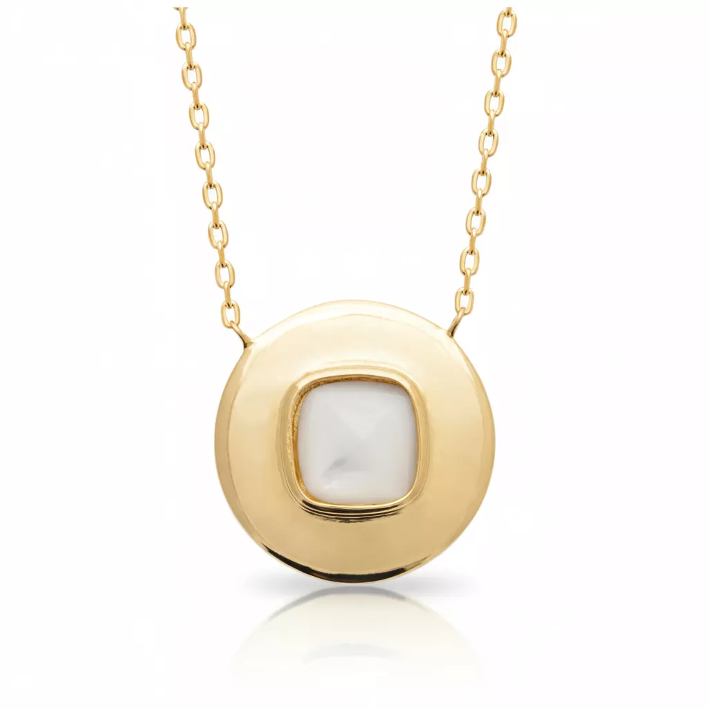 Collier Plaqué Or Stjarna Nacre Couleurs - Collier en Plaqué or - Bijoux en Vogue