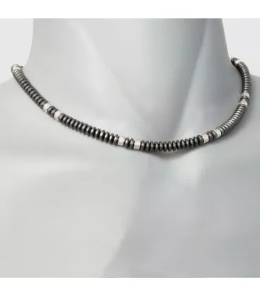 Ras de cou pour homme Séquentielle Oin "109-2" - Collier en Argent - Bijoux en Vogue