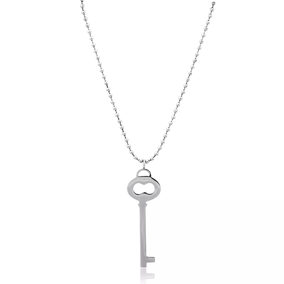 Collier Pendentif Frzncine clé - Collier en Acier - Bijoux en Vogue