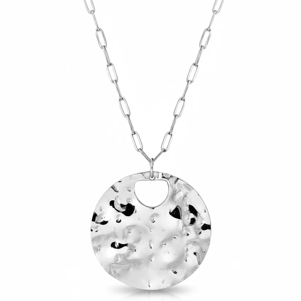 Collier Sautoir Acier Iriza - Collier en Acier - Bijoux en Vogue