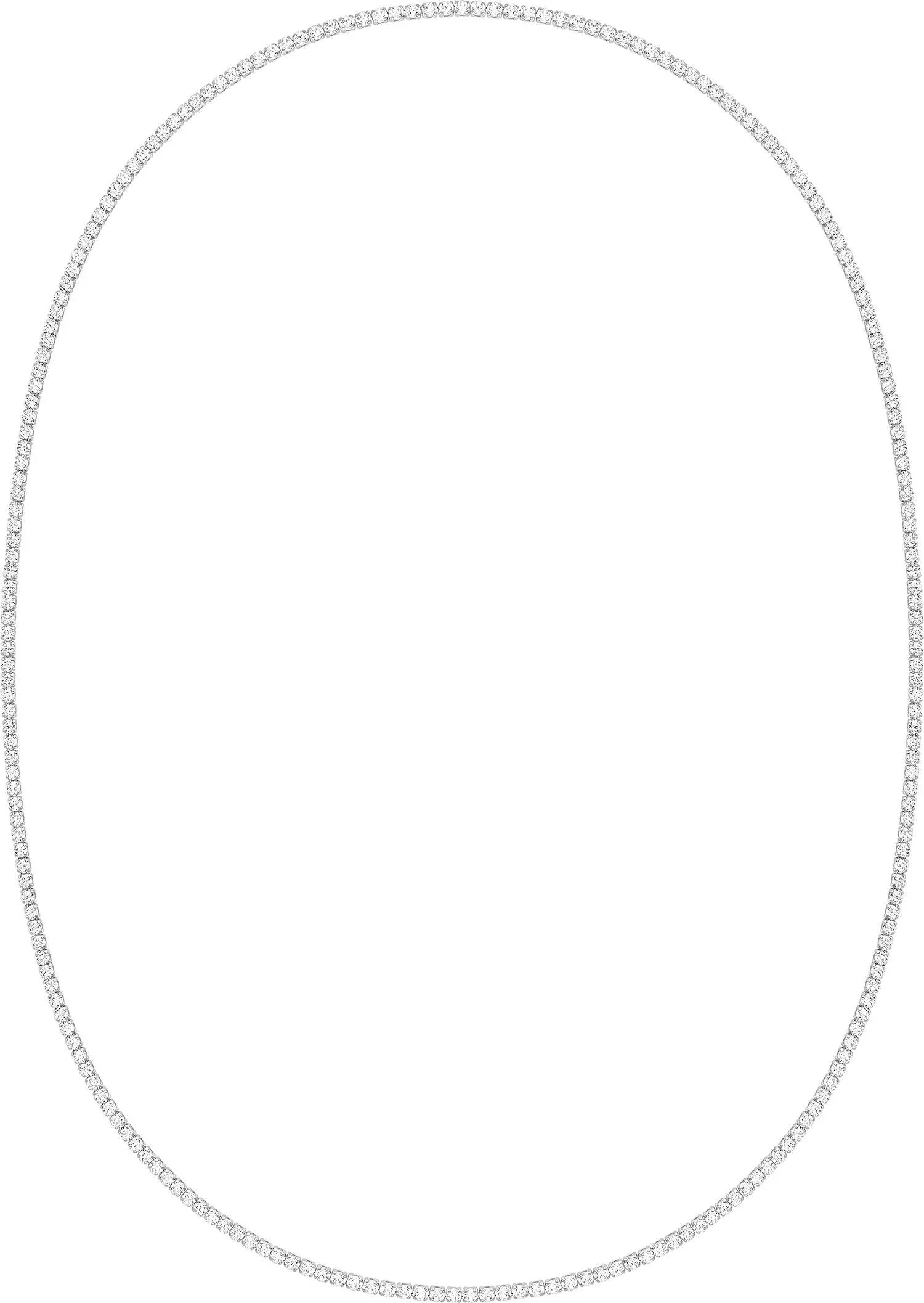 Collier Sautoir Argent Channaka Zirconium - Collier en Argent 925 - Bijoux en Vogue