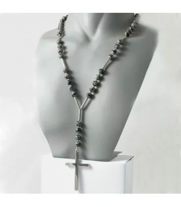 Collier pour homme Monacale Maximino "094-4J" - Collier en Argent