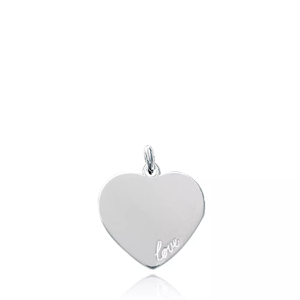 Pendentif coeur instantané Ambelina love - Pendentif en Argent 925 - Bijoux en Vogue