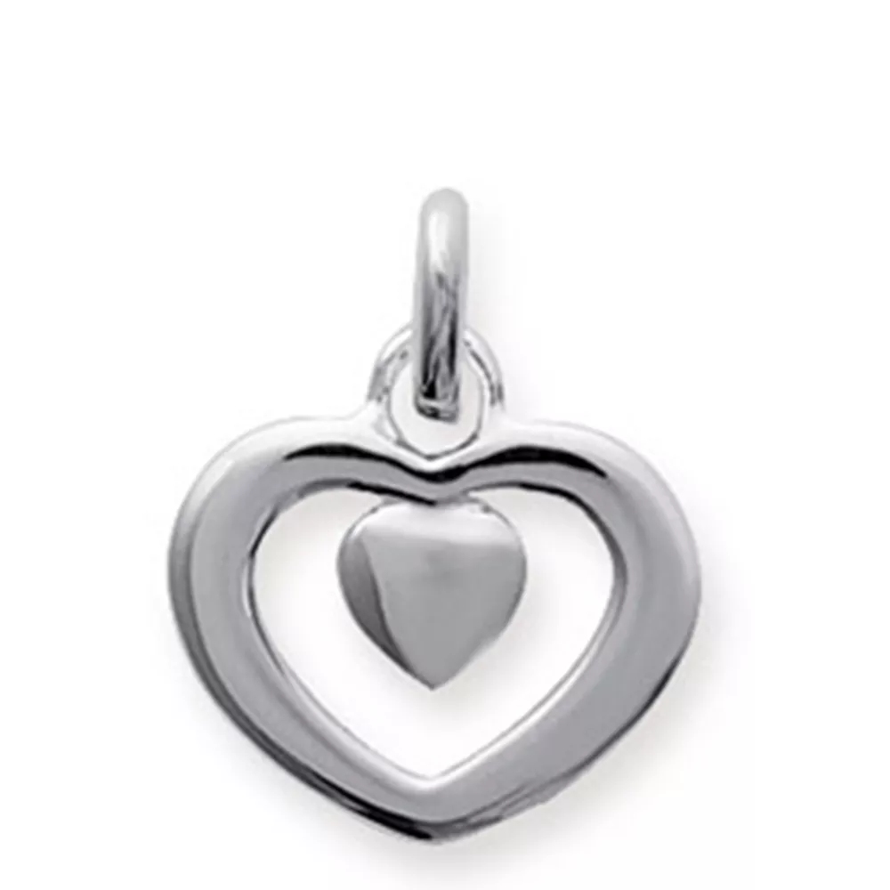 Pendentif argent coeur ligne de Benjie mire - Pendentif en Argent 925 - Bijoux en Vogue