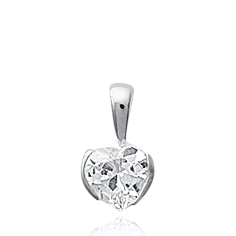 Pendentif Coeur Lyette Enchanté - Pendentif en Argent 925 - Bijoux en Vogue