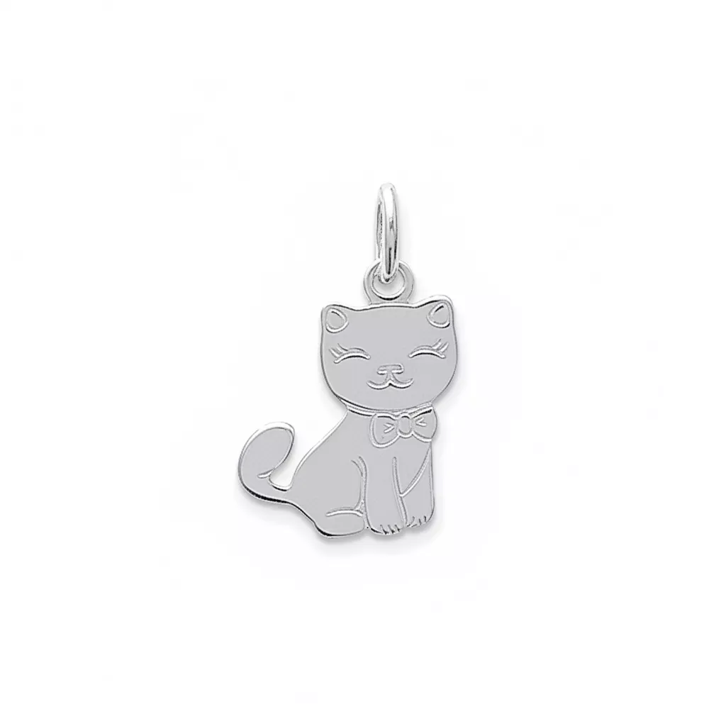 Pendentif Benedetti Fille Argent Chat - Pendentif en Argent 925 - Bijoux en Vogue