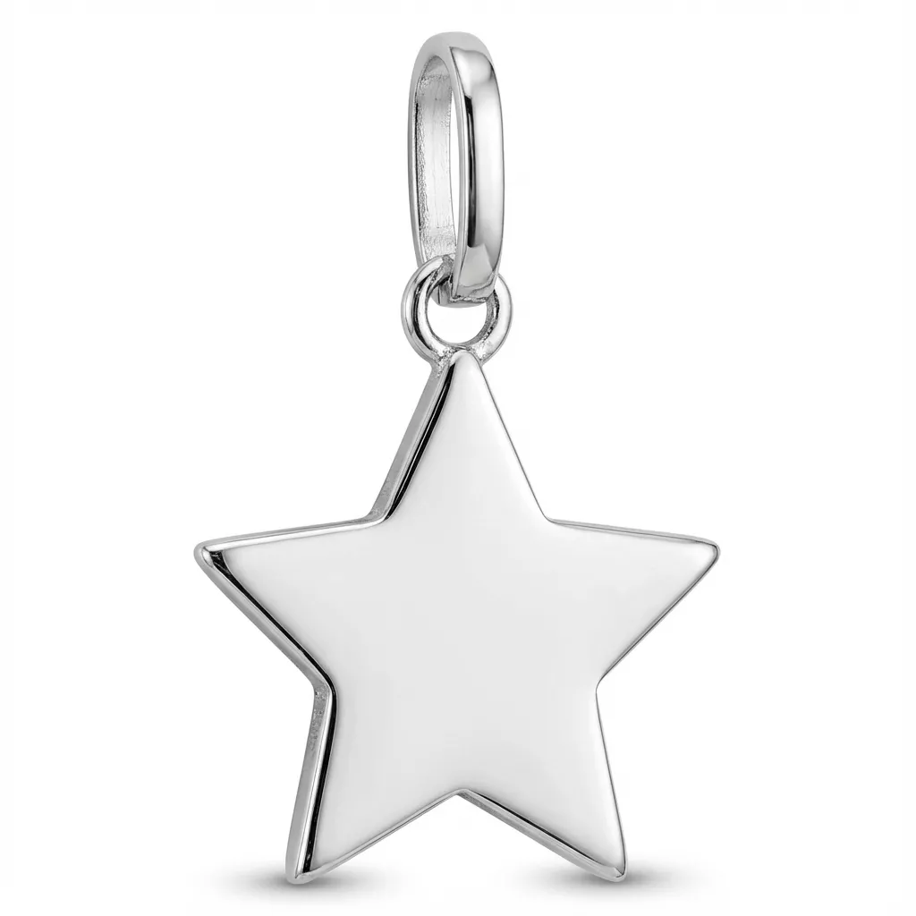 Pendentif Argent Amyse Étoile - Pendentif en Argent 925 - Bijoux en Vogue