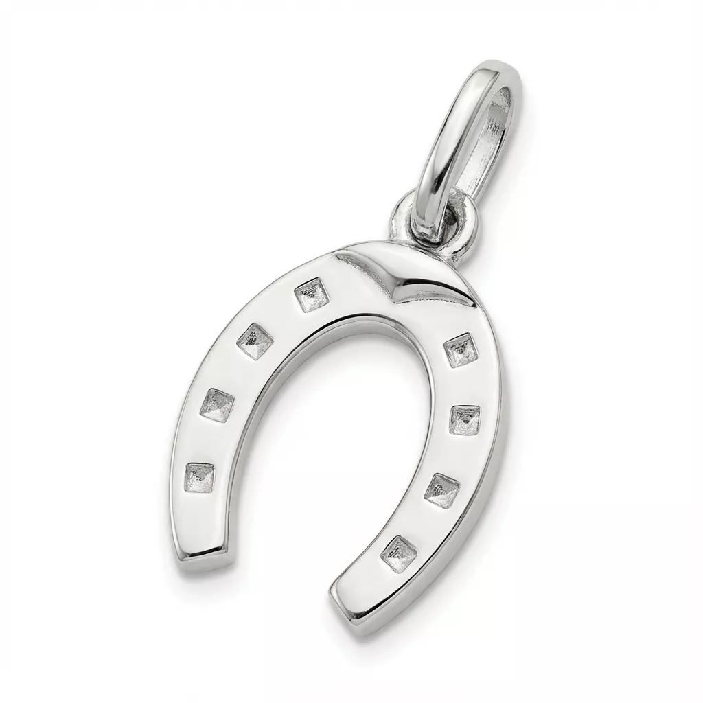 Pendentif Argent Nazine Fer à Cheval - Pendentif en Argent 925 - Bijoux en Vogue