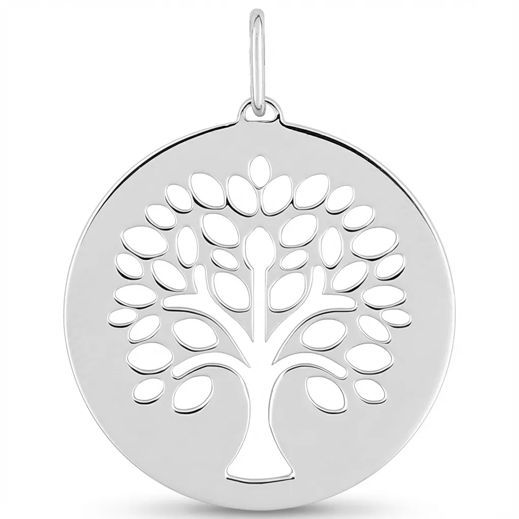 Pendentif Argent Arbre de Vie - Pendentif en Argent 925 - Bijoux en Vogue