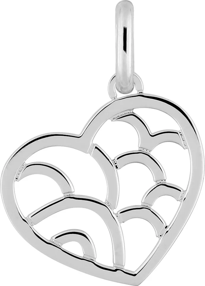 Pendentif Argent Livya Coeur - Pendentif en Argent 925 - Bijoux en Vogue