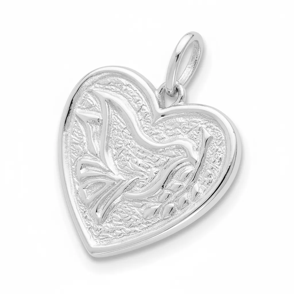 Pendentif Argent Noubla Coeur - Pendentif en Argent 925 - Bijoux en Vogue