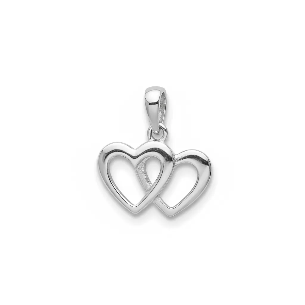 Pendentif Argent Fenotte Coeurs - Pendentif en Argent 925 - Bijoux en Vogue