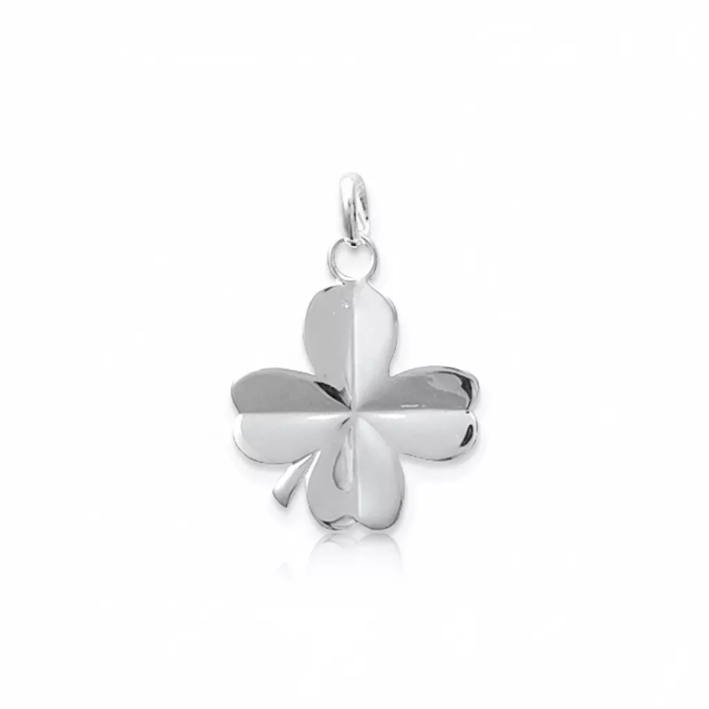 Pendentif Argent Vensa Trèfle - Pendentif en Argent 925 - Bijoux en Vogue