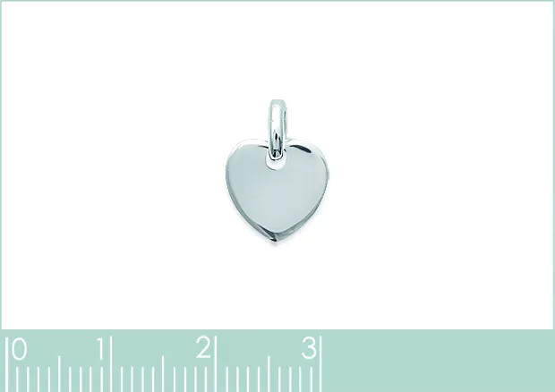 Pendentif Argent Balassama Coeur Coeurs - Pendentif en Argent 925 - Bijoux en Vogue