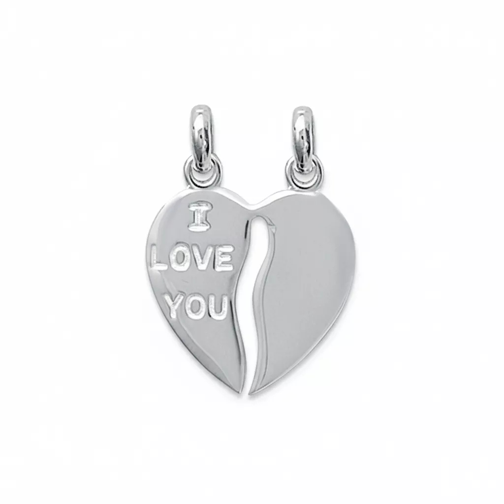 Pendentif Argent Stevina Coeurs - Pendentif en Argent 925 - Bijoux en Vogue