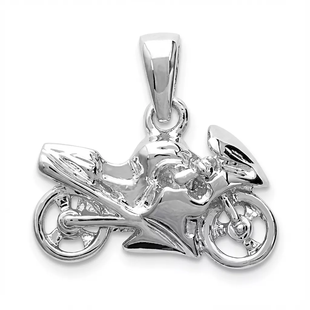 Pendentif Argent Nagalie Moto - Pendentif en Argent 925