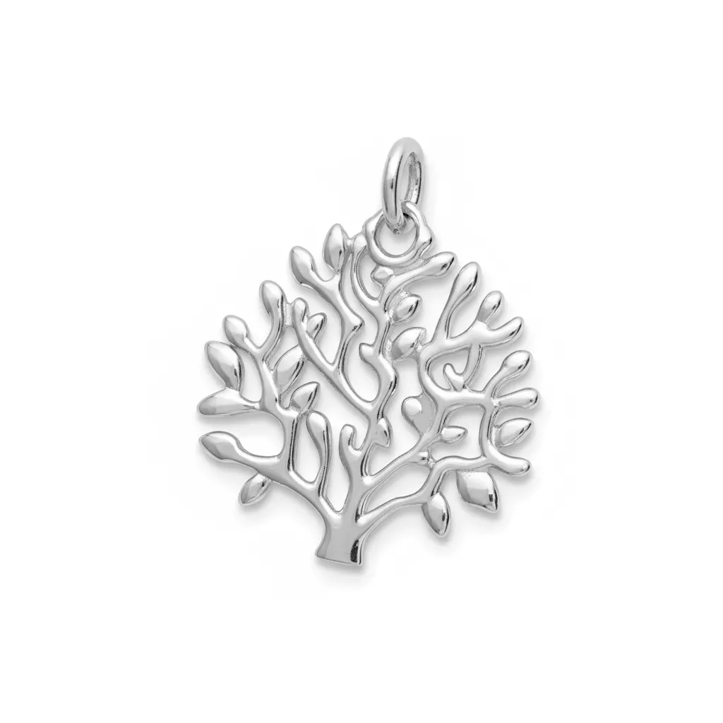 Pendentif Argent Arbre de Vie - Pendentif en Argent 925 - Bijoux en Vogue
