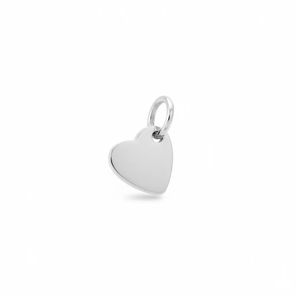 Pendentif Argent Erimise Coeur Coeurs - Pendentif en Argent 925 - Bijoux en Vogue