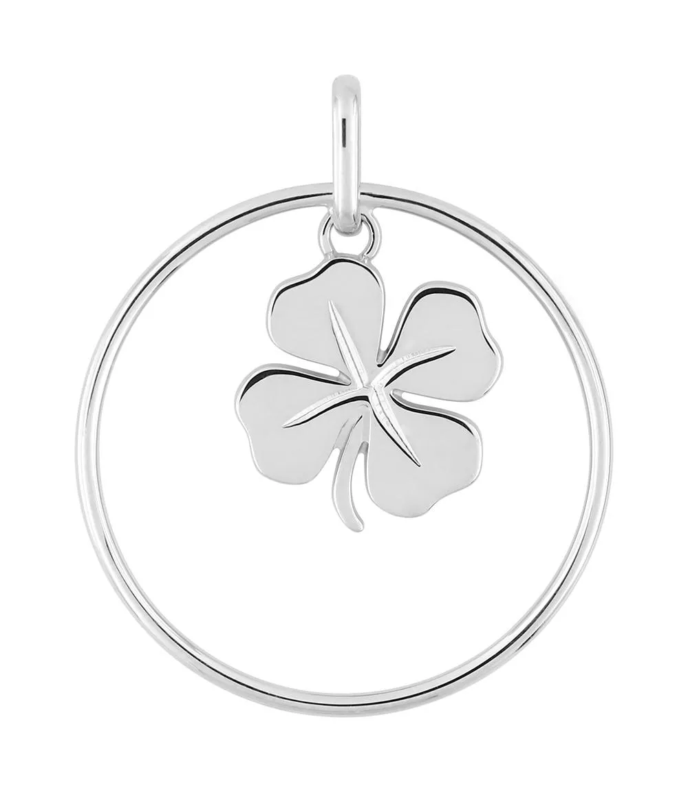 Pendentif Argent Razikina Trèfle - Pendentif en Argent 925 - Bijoux en Vogue