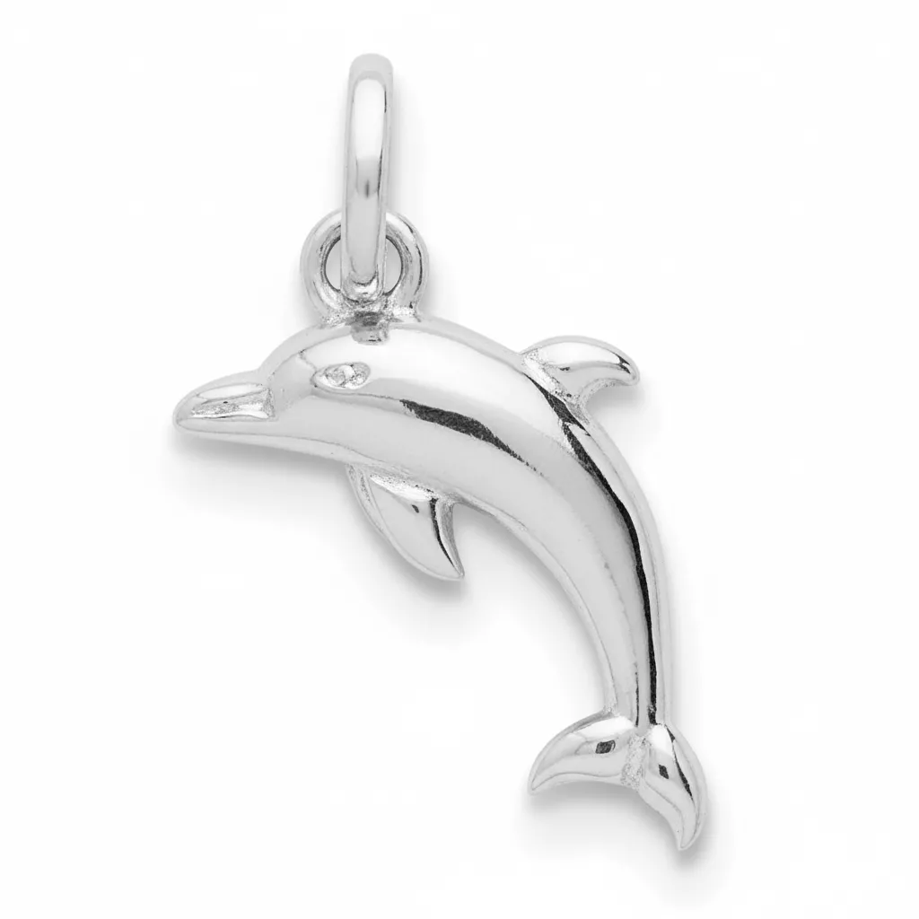 Pendentif Argent Jocilena Dauphin - Pendentif en Argent 925 - Bijoux en Vogue