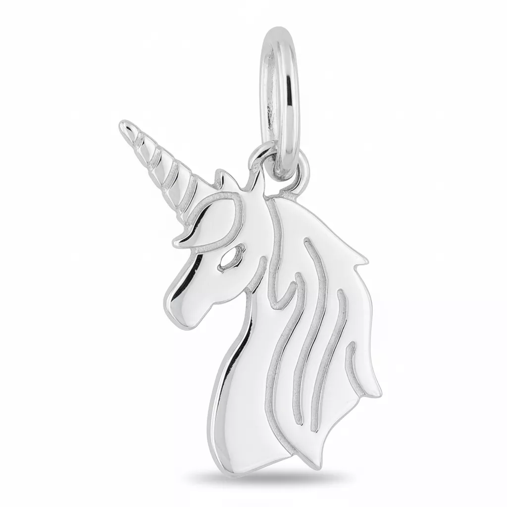 Pendentif Argent Mavonie Licorne - Pendentif en Argent 925 - Bijoux en Vogue