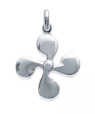 Pendentif hélice mystique Fatomata 2 Religieux - Pendentif en Argent 925 - Bijoux en Vogue