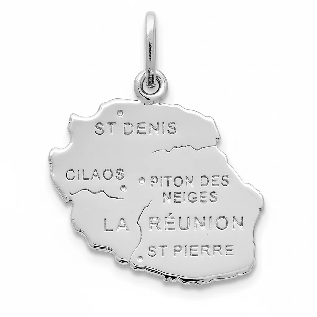 Pendentif Argent Bilyal Saint Denis - Pendentif en Argent 925 - Bijoux en Vogue