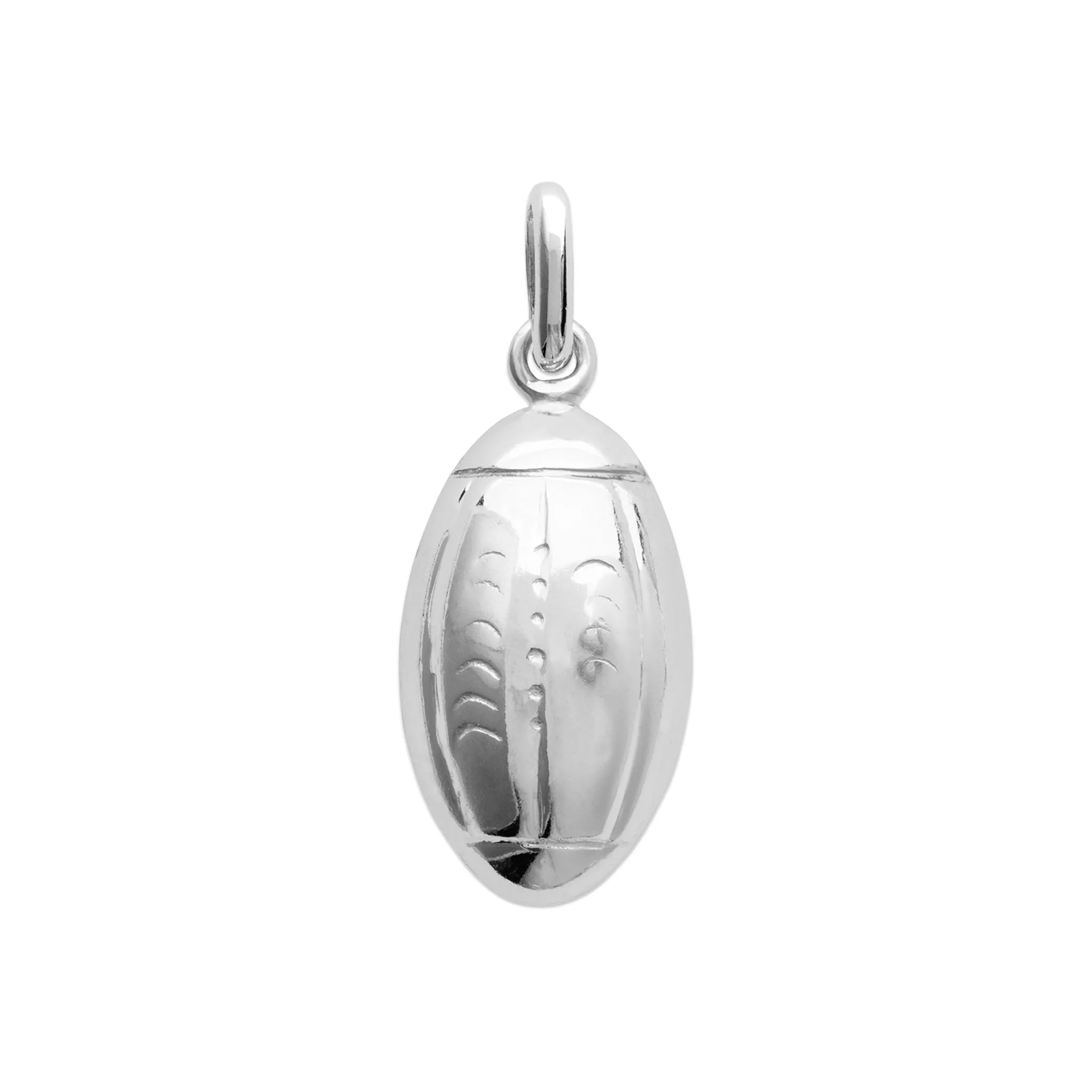 Pendentif Argent Ballon Rugby - Pendentif en Argent 925 - Bijoux en Vogue
