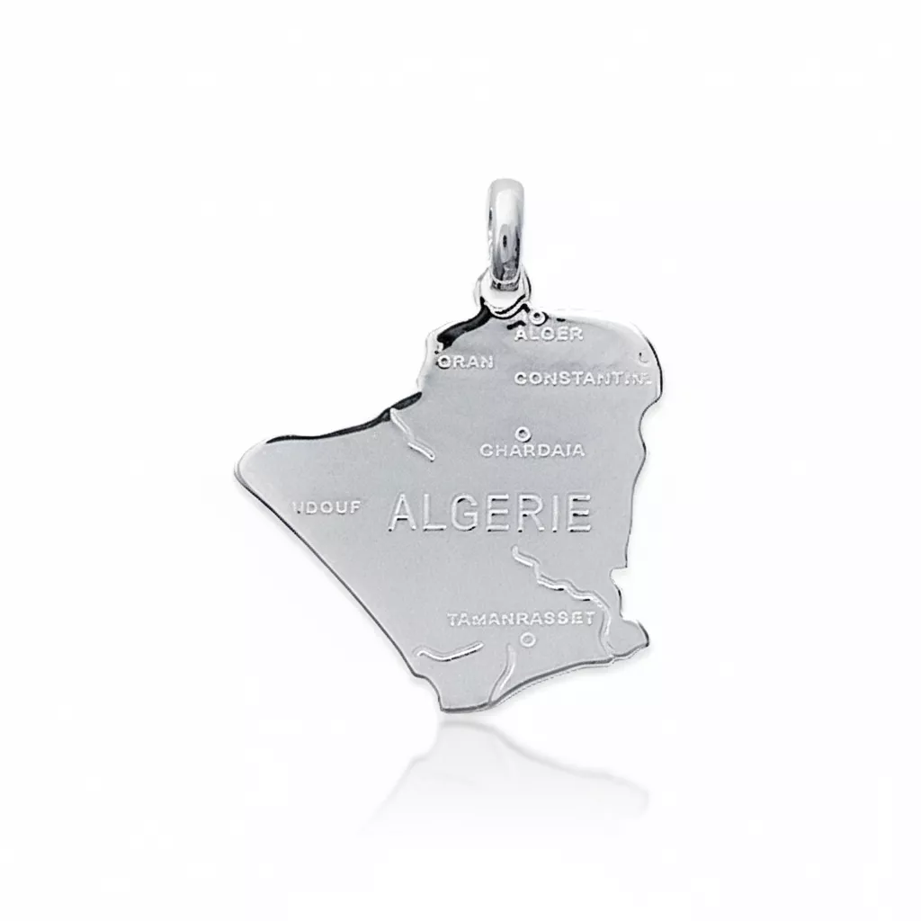 Pendentif Argent Algérie - Pendentif en Argent 925 - Bijoux en Vogue