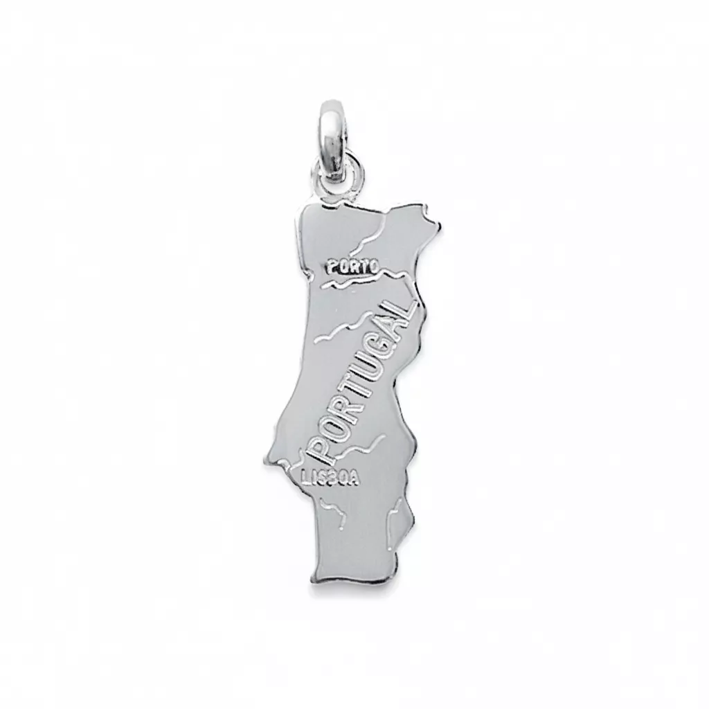 Pendentif Argent Portugal - Pendentif en Argent 925 - Bijoux en Vogue