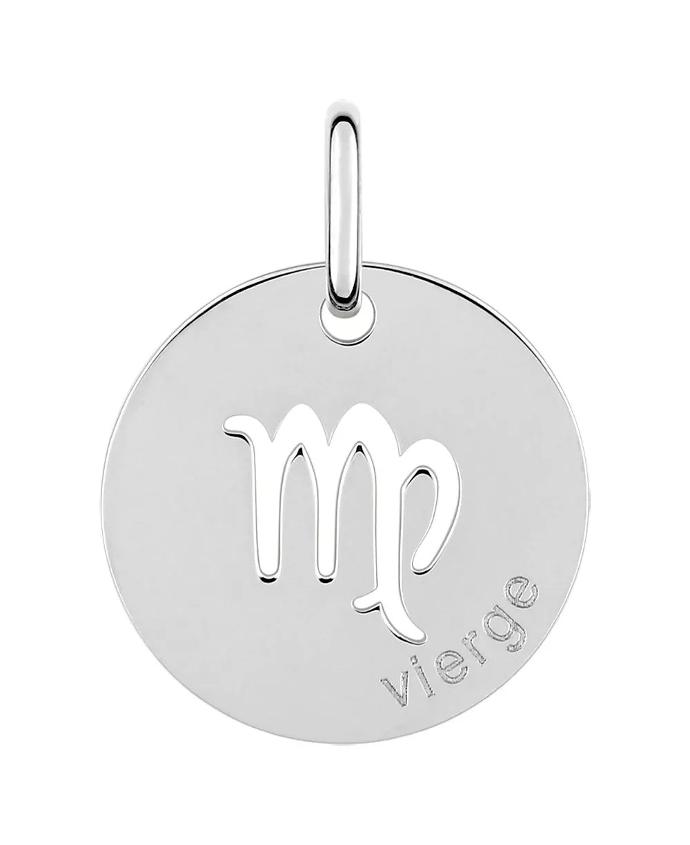 Pendentif Médaille Argent Vierge - Pendentif en Argent 925 - Bijoux en Vogue