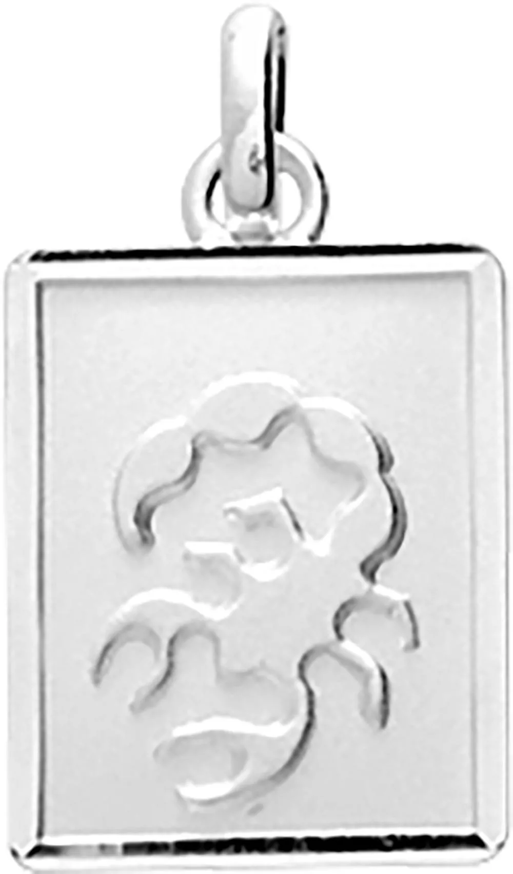 Pendentif Médaille Argent Scorpion - Pendentif en Argent 925