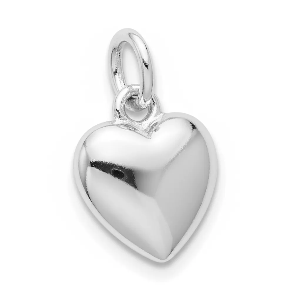 Pendentif Lionda Parchemin Argent Coeur - Pendentif en Argent 925 - Bijoux en Vogue