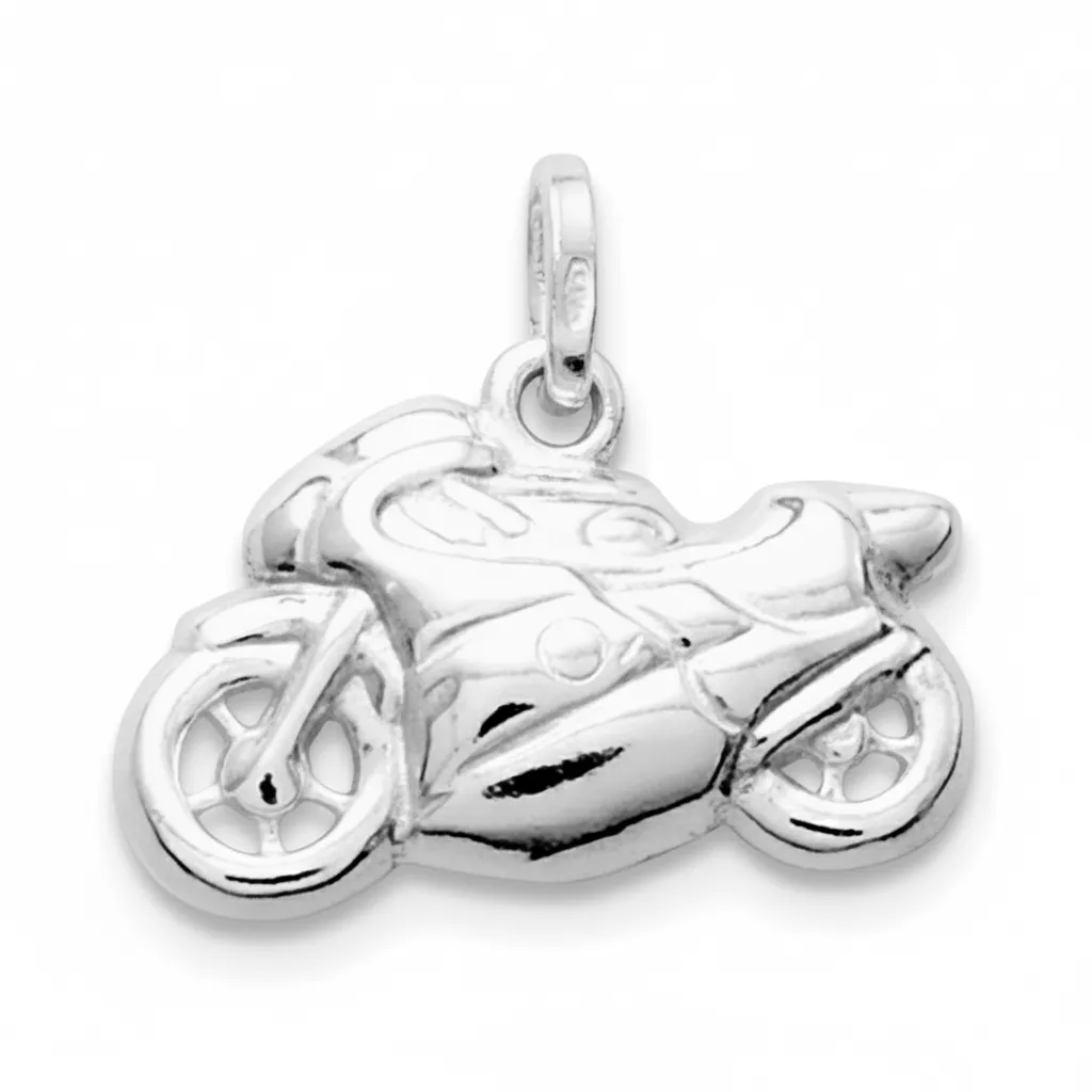 Pendentif Achylle Parchemin Argent Moto - Pendentif en Argent 925 - Bijoux en Vogue