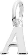Pendentif Parchemin Argent Lettre A - Pendentif en Argent 925