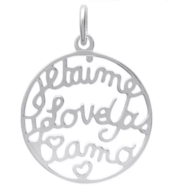 Pendentif amour Rekassa universel - Pendentif en Argent 925 - Bijoux en Vogue