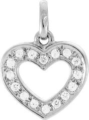 Pendentif Argent Franka Zirconium Coeur - Pendentif en Argent 925 - Bijoux en Vogue