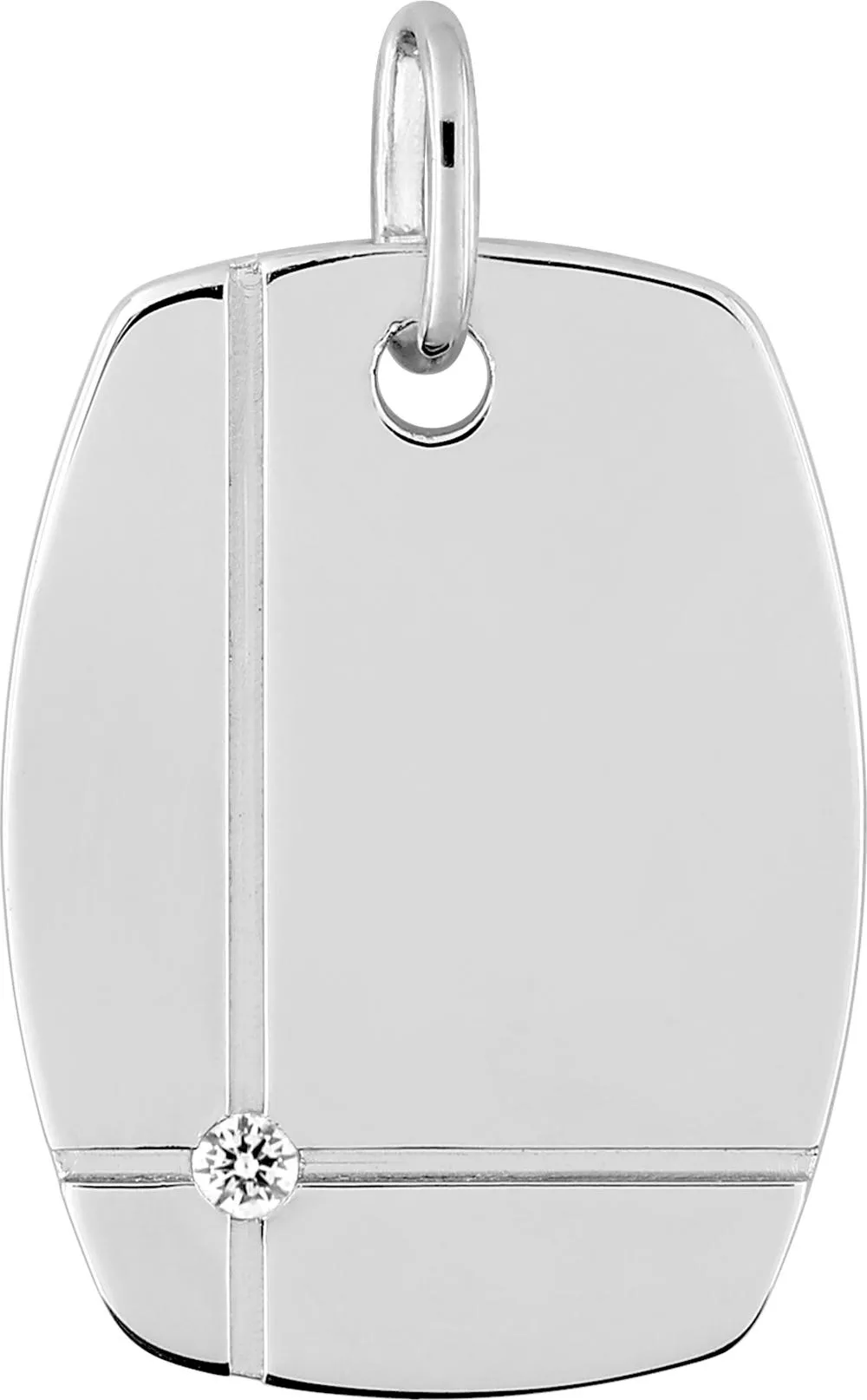 Pendentif Argent Gonella Zirconium Gi - Pendentif en Argent 925
