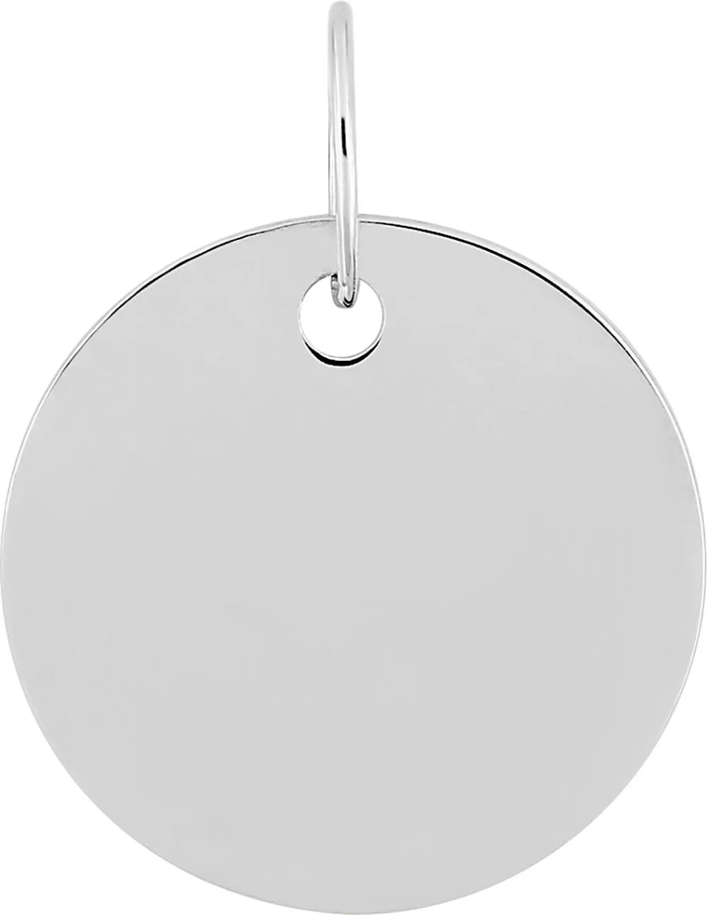 Pendentif Or Blanc Saintivia - Pendentif en Or 375 9k