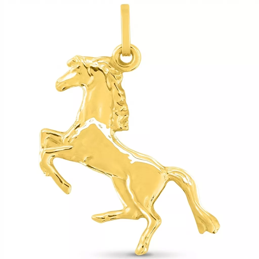 Pendentif Or Mengya Cheval - Pendentif en Or 375 9k - Bijoux en Vogue
