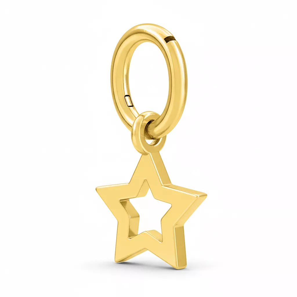 Pendentif Or Babemba Étoile - Pendentif en Or 375 9k - Bijoux en Vogue