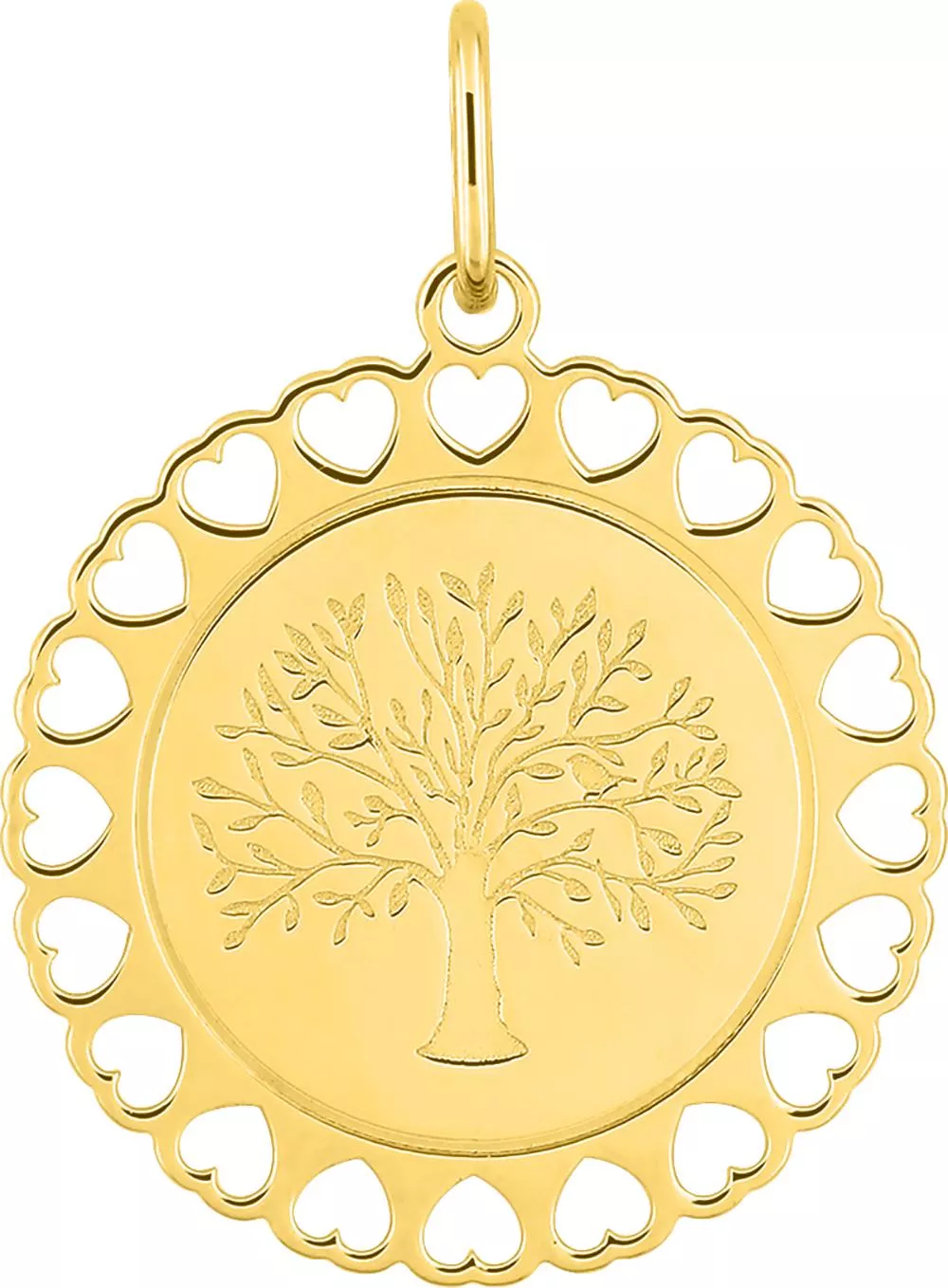 Pendentif Or Arbre de Vie - Pendentif en Or 375 9k - Bijoux en Vogue