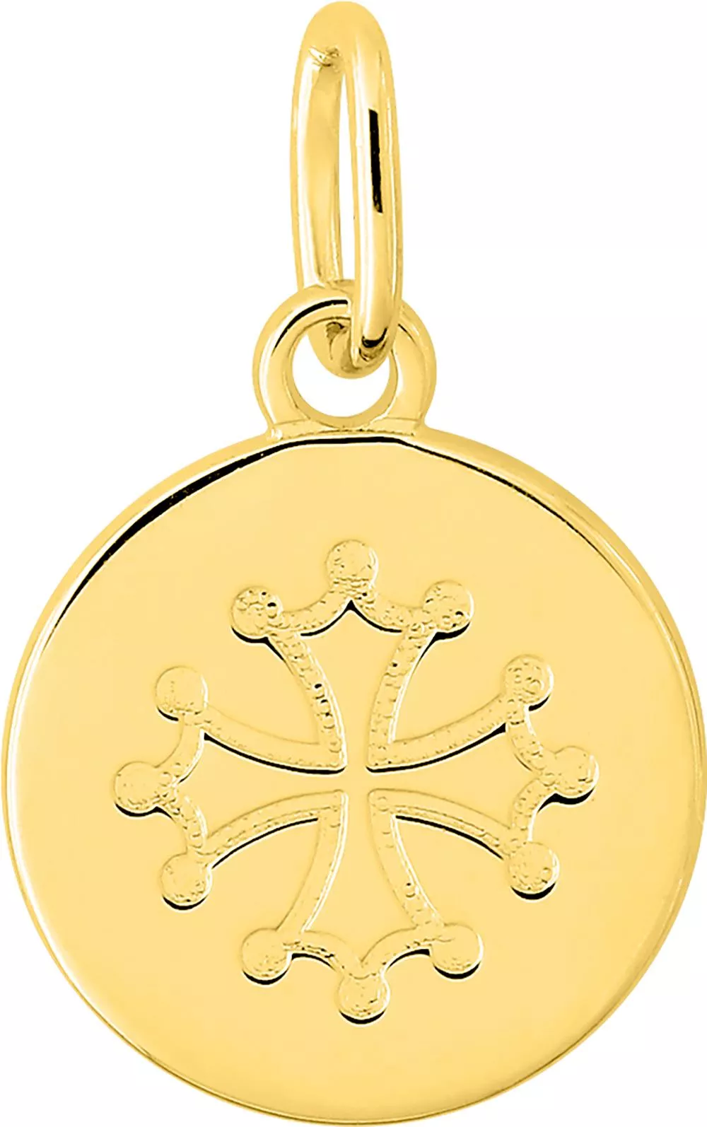 Pendentif Or Croix Occitane - Pendentif en Or 375 9k - Bijoux en Vogue