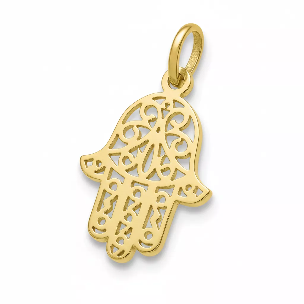 Pendentif Or Main de Fatma - Pendentif en Or 750 18k - Bijoux en Vogue