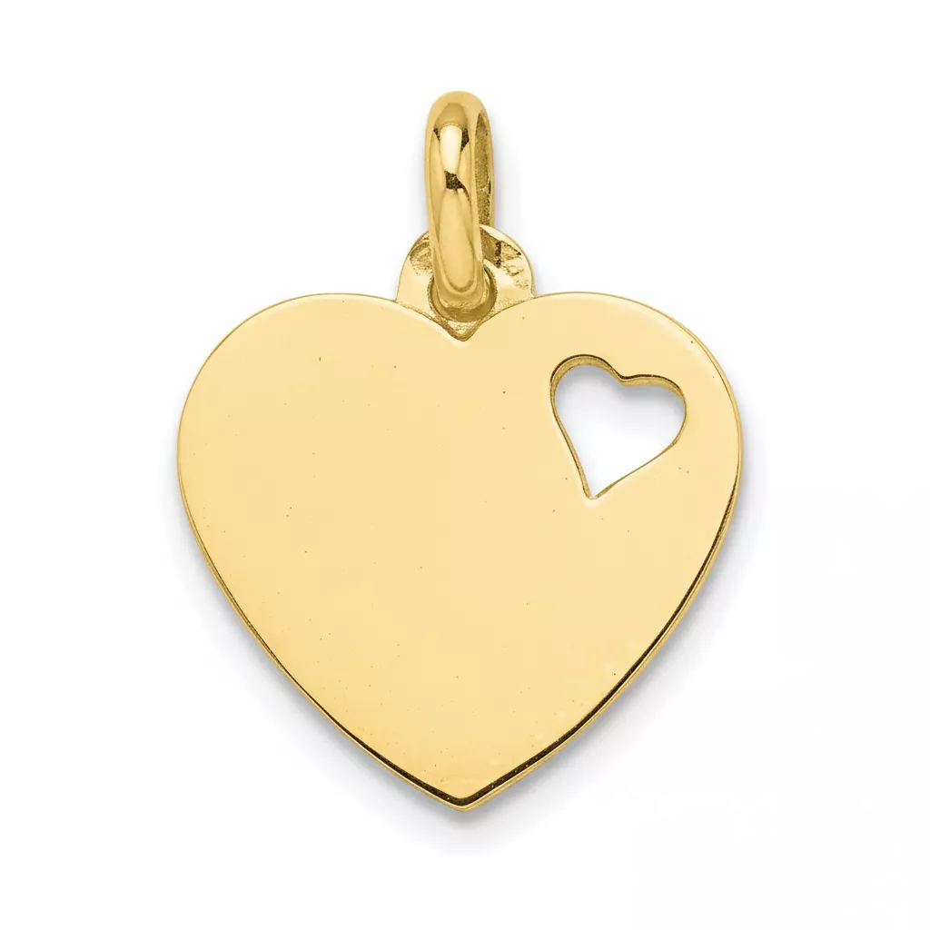Pendentif Or Horma Coeur - Pendentif en Or 750 18k - Bijoux en Vogue