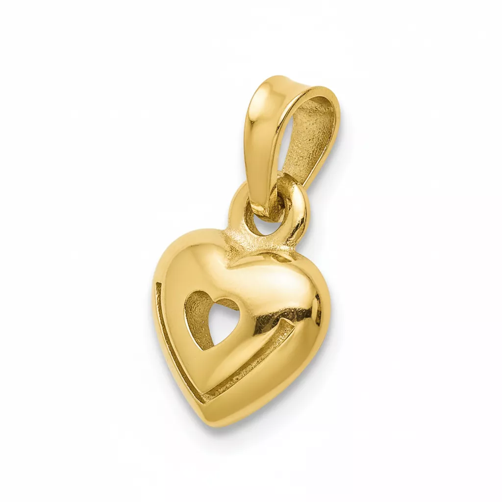 Pendentif Or Assimay Coeur - Pendentif en Or 750 18k - Bijoux en Vogue